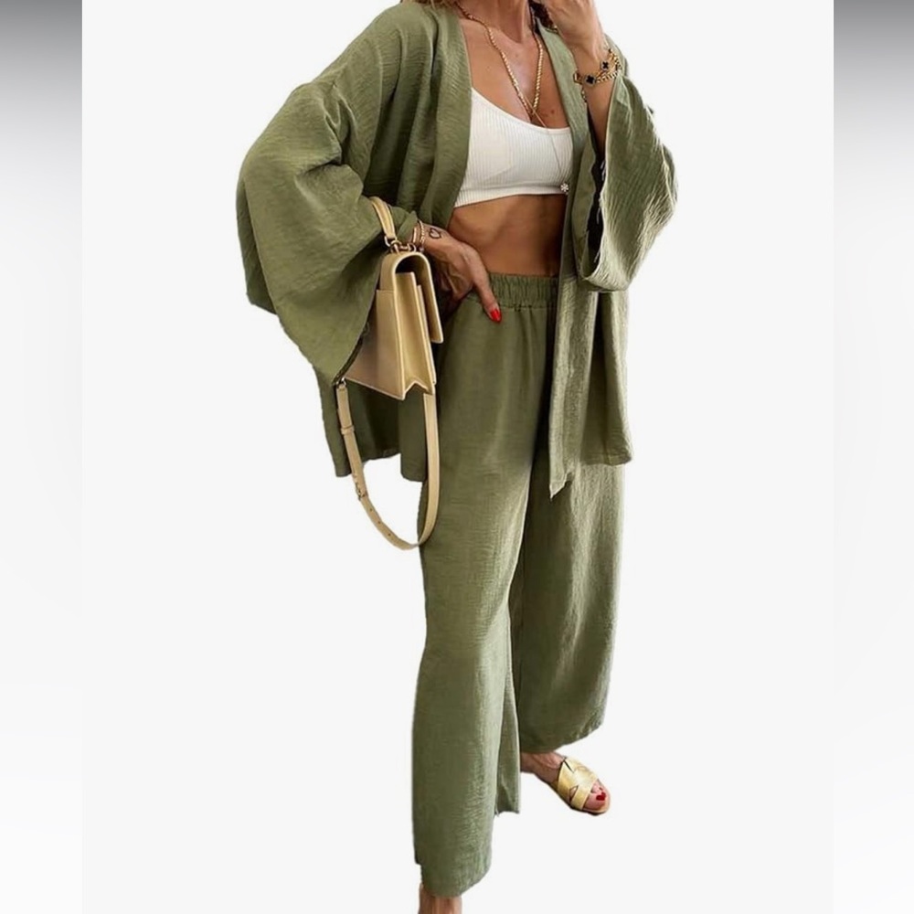 2 piece flowy set